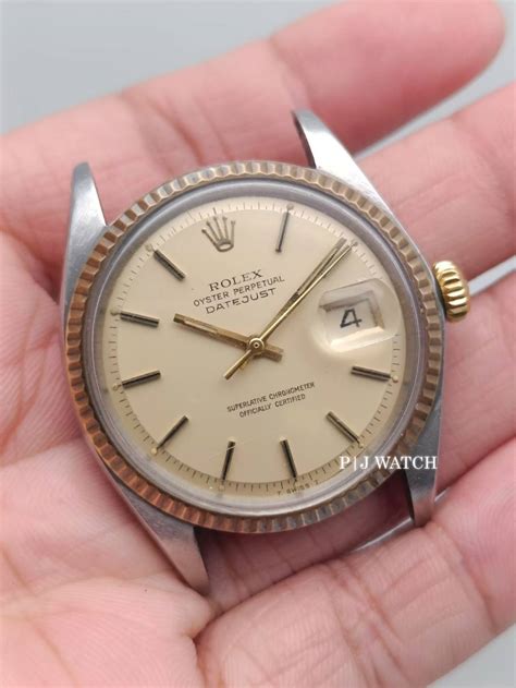 rolex 1601 gold bezel|rolex 1601 36mm.